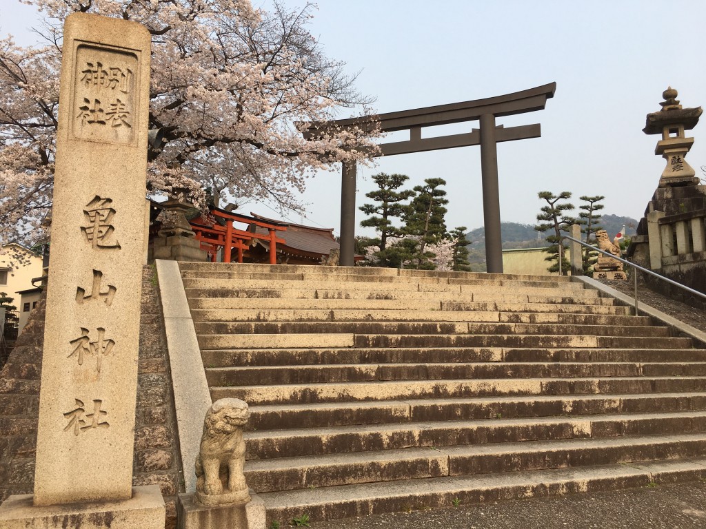 亀山神社　春