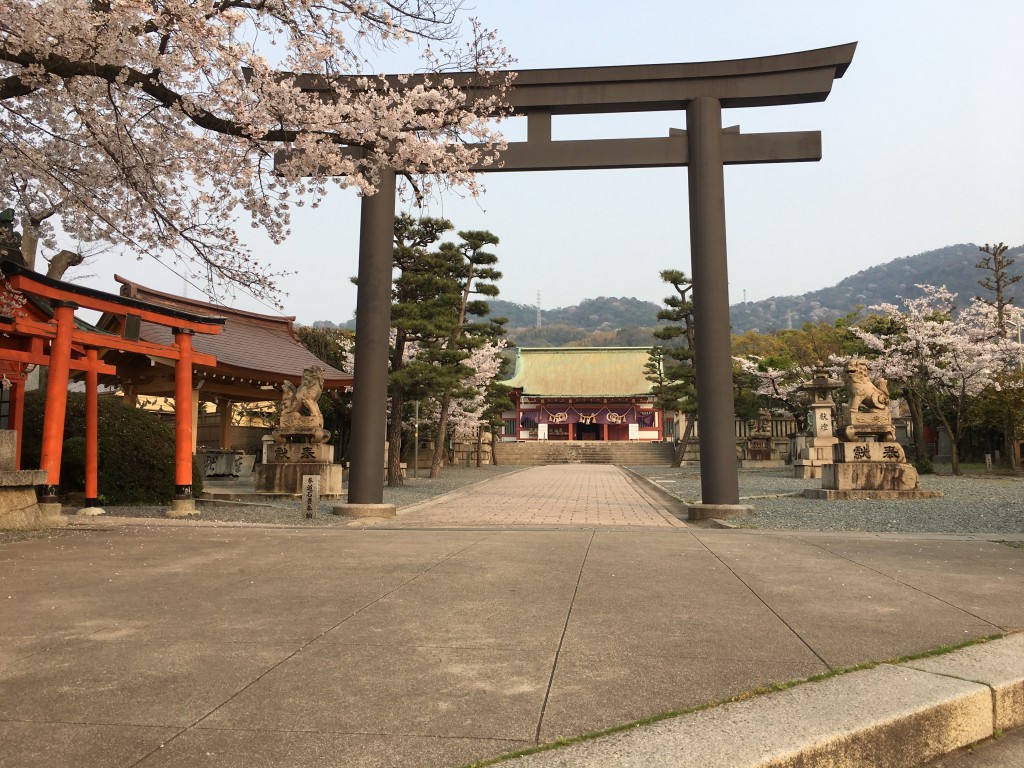亀山神社　春