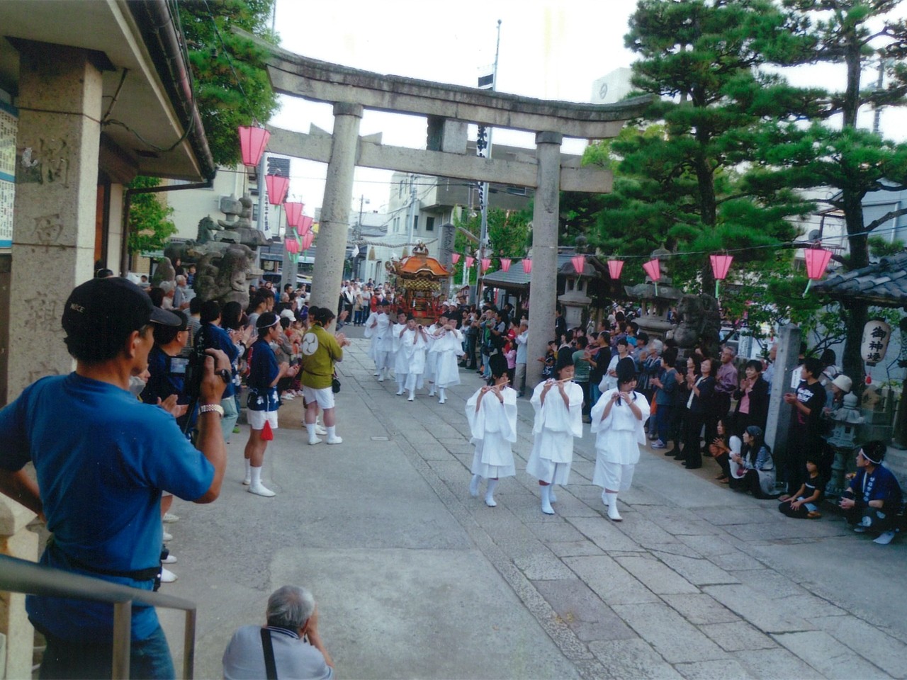 天満宮秋祭みこし行列