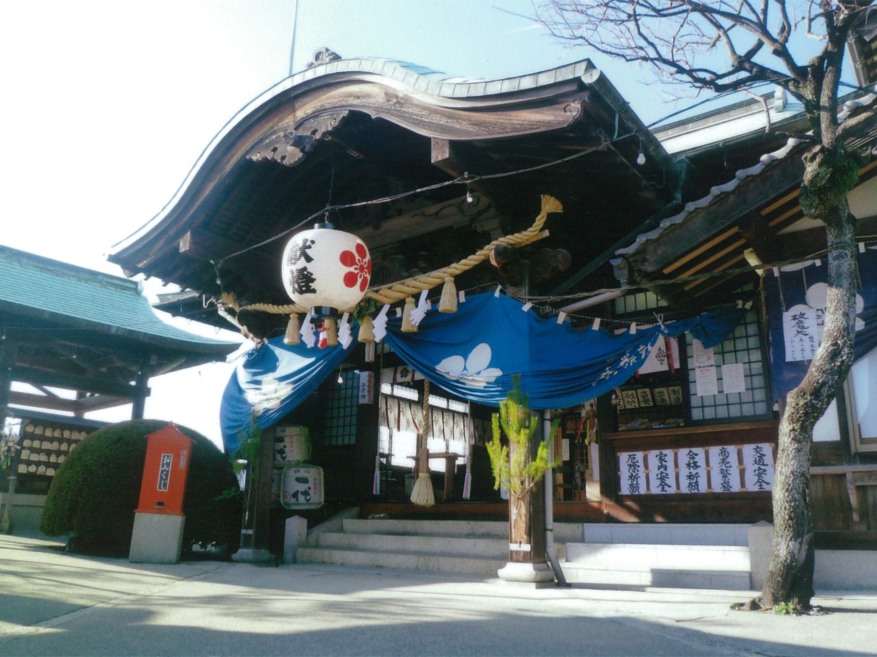 天満宮の拝殿