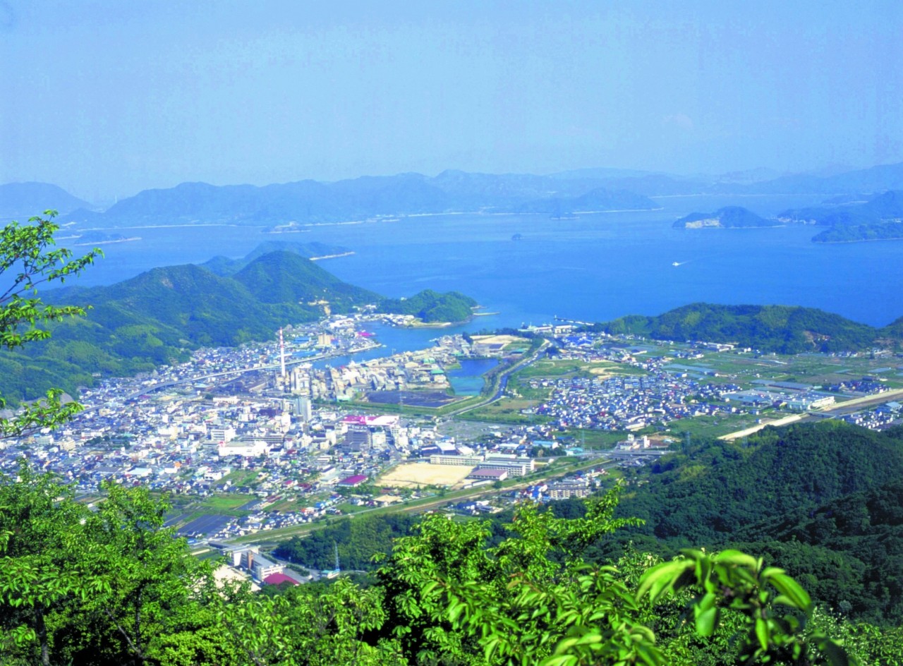 朝日山からの眺め