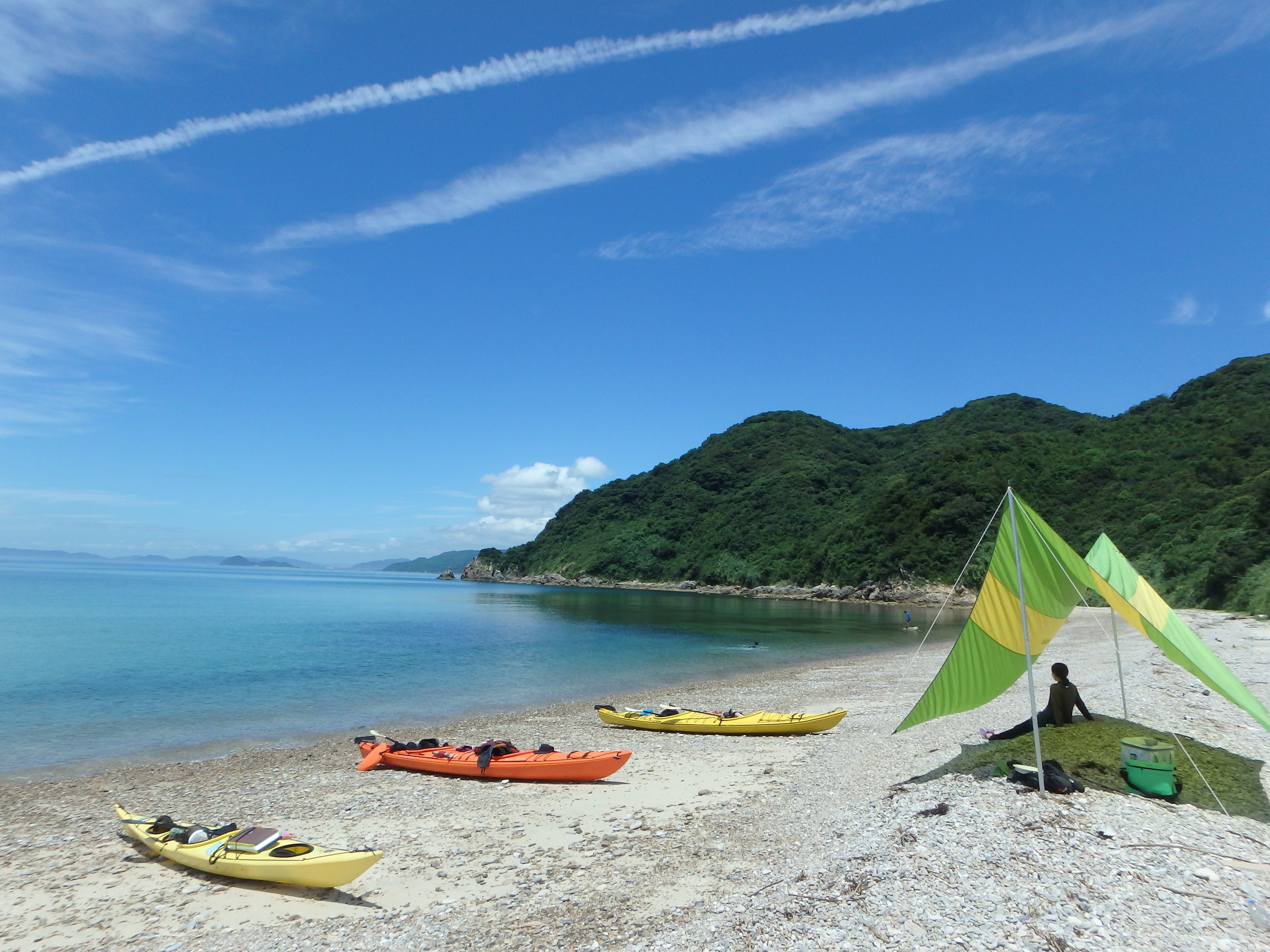 佐合島での休憩