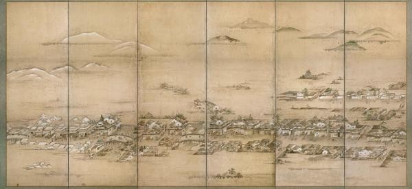 広島城下絵屏風 | 【公式】広島の観光・旅行情報サイト Dive! Hiroshima