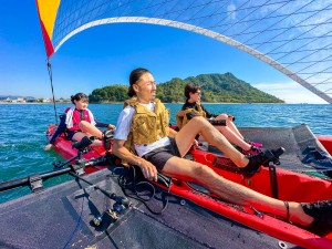 南の島 blu3009 DIAMOND HEAD ダイヤモンドヘッド 南の島のサンセット柄