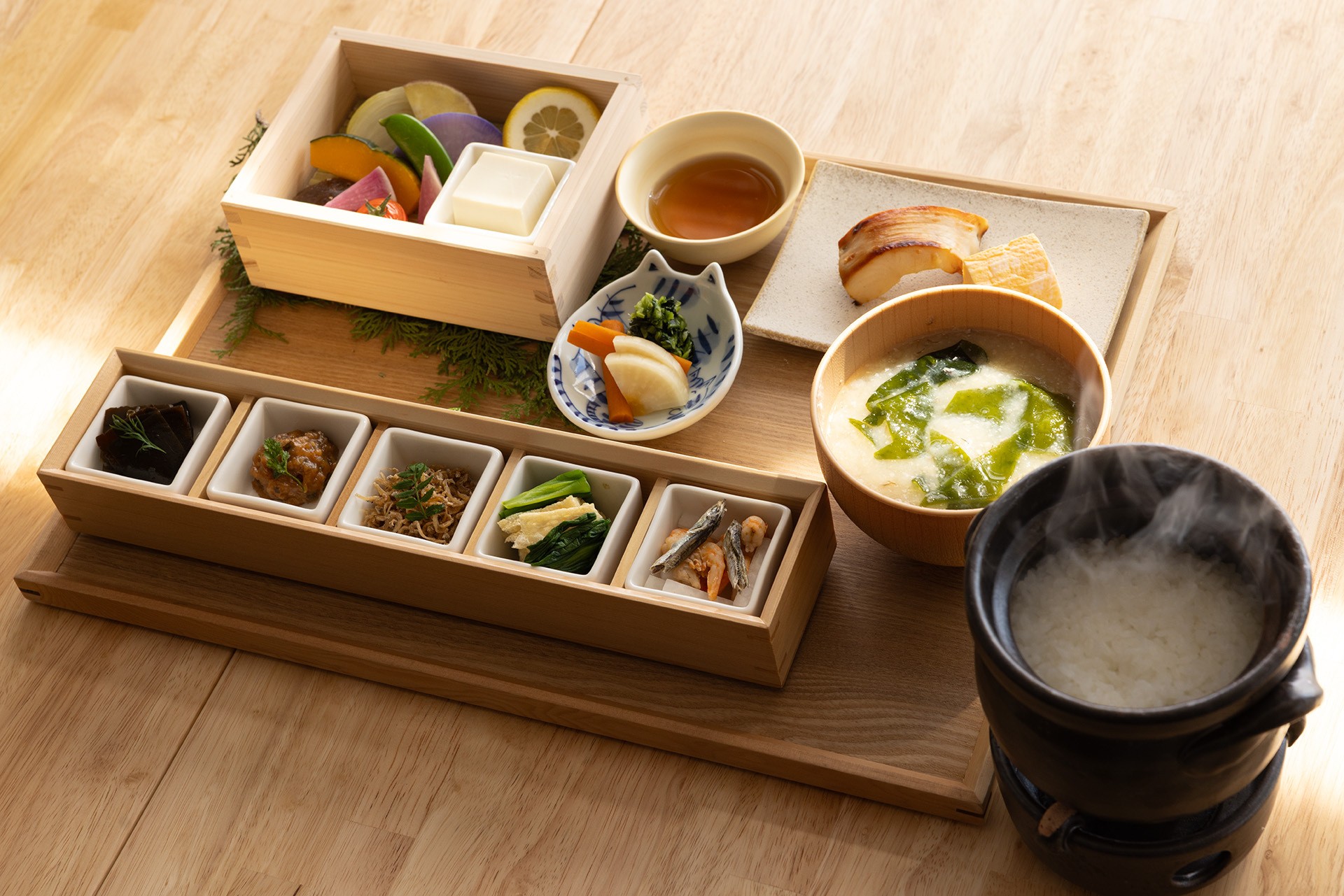 朝食の一例